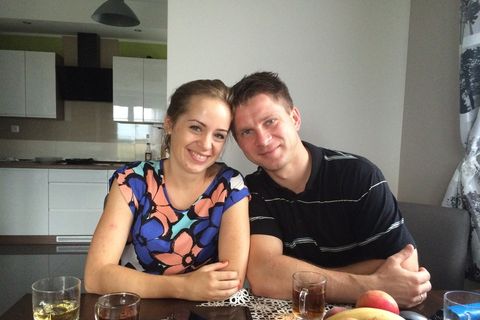 Agnieszka and Dawid Dawbrowski are now living back in Poland after spending five years in Iceland.