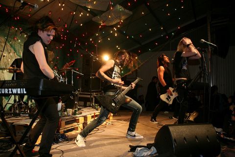 Bands playing at the Aldrei fór ég Suður festival in Ísafjörður.