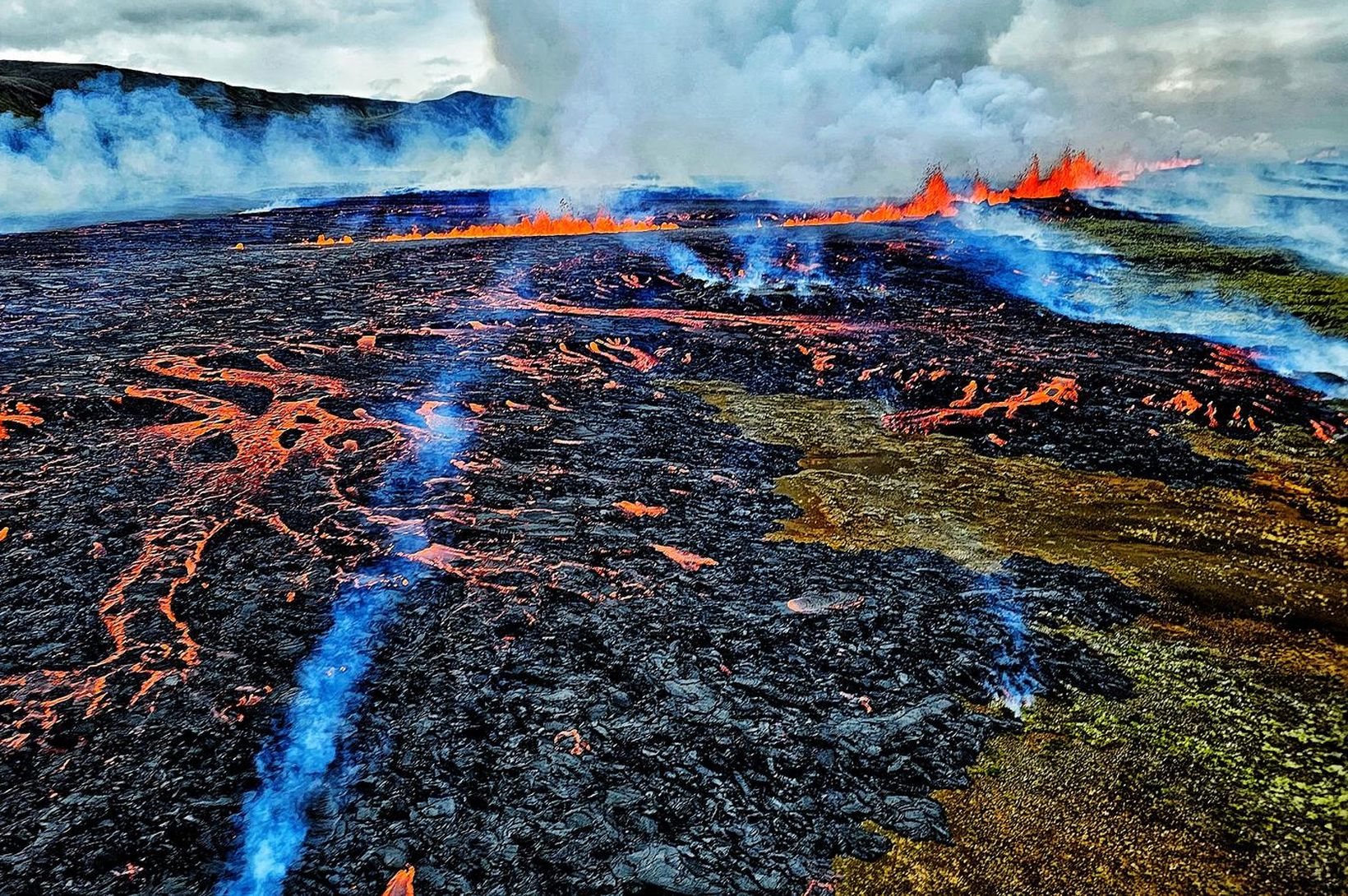 Héldu að kvikuhlaup gæti verið að hefjast 