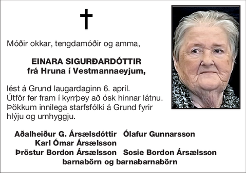 Einara Sigurðardóttir