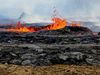 A natural hazards specialist says it is difficult to assess from webcams how many craters are still erupting. However, the number is somewhat fewer than the ten that were still active yesterday.