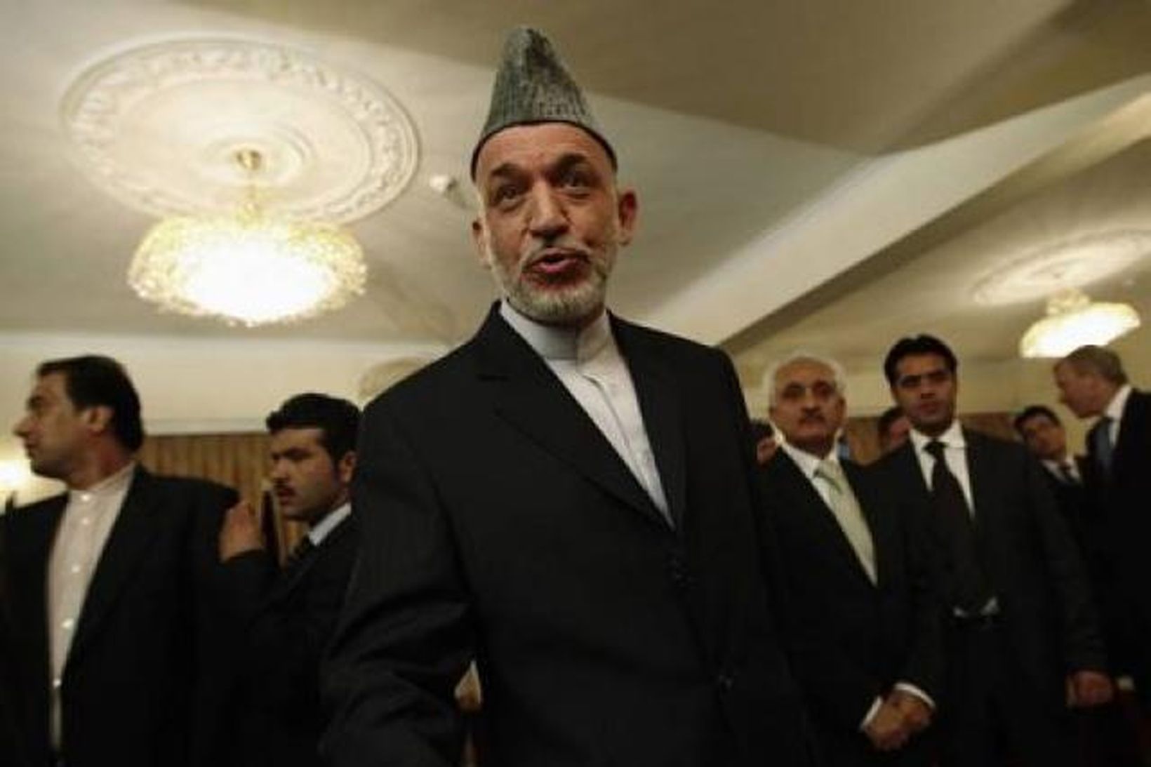 Hamid Karzai, forseti Afganistans.