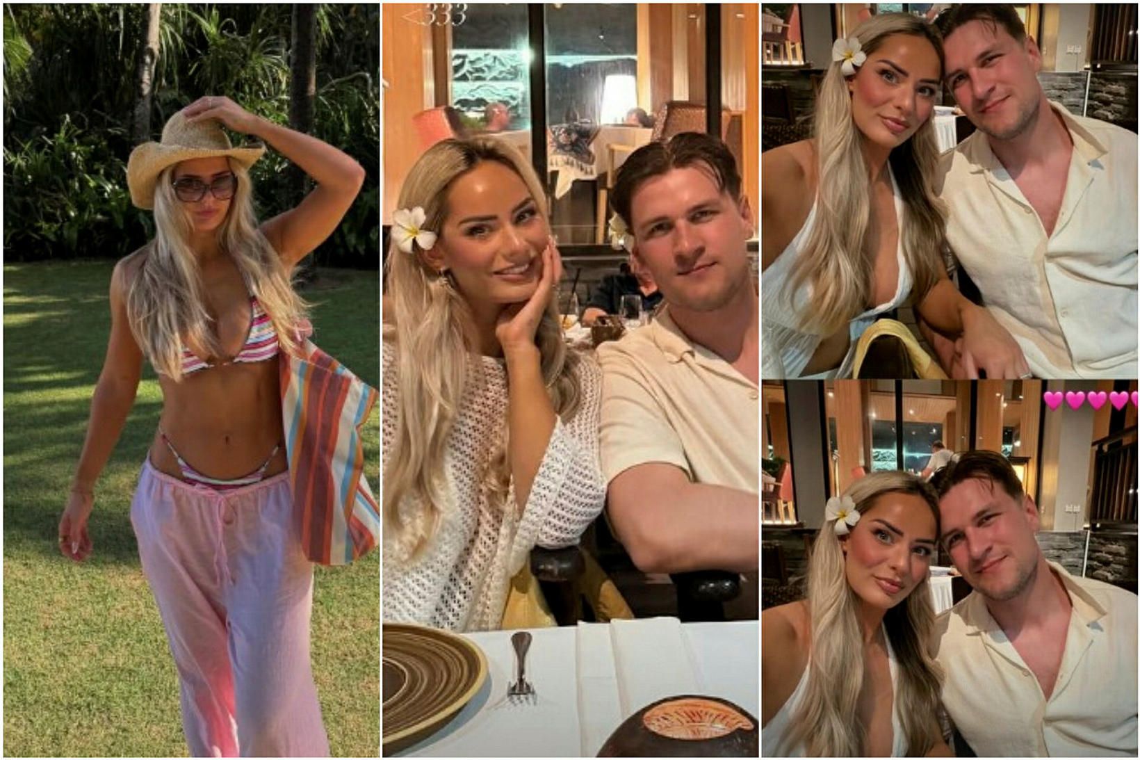 Sunneva og Bensi ástfangin á Balí