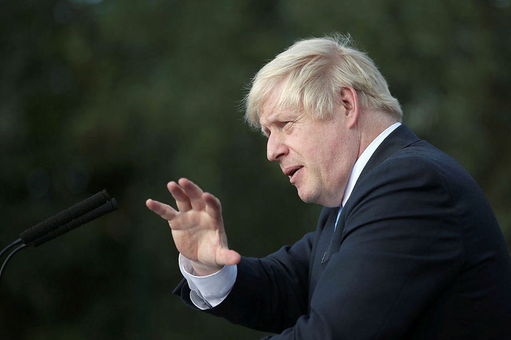 Boris Johnson hefur sagt að hann vilji fremur liggja dauður …