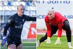 Aldís Guðlaugsdóttir og Sandra Sigurðardóttir.