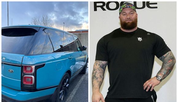 Fjallið keyrir um á rándýrum Range Rover 