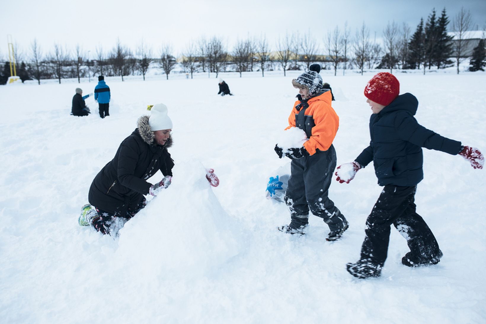 Skoðað var hvort atvinnustaða foreldra hafi áhrif á þátttöku barna …