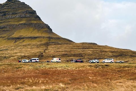 A terrible accident happened in Kirkjufell yesterday where a man fell and lost his life.