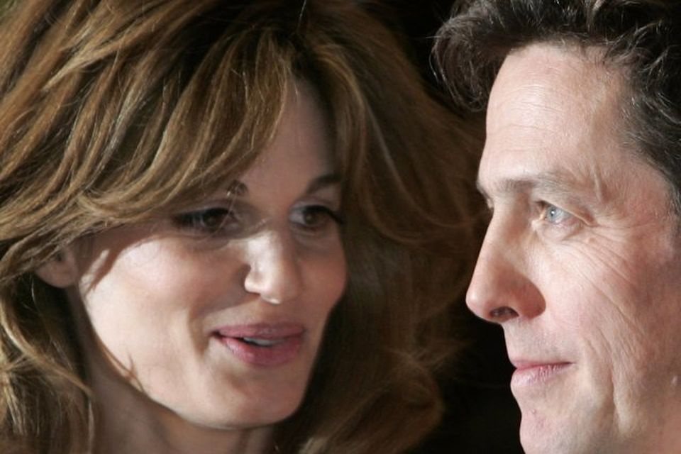 Hugh Grant átti meðal annars í ástarsambandi við Jemimu Khan.