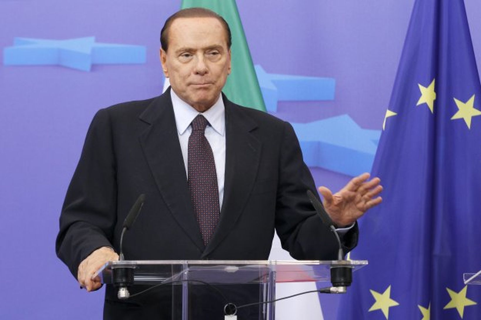 Silvio Berlusconi forsætisráðherra Ítalíu