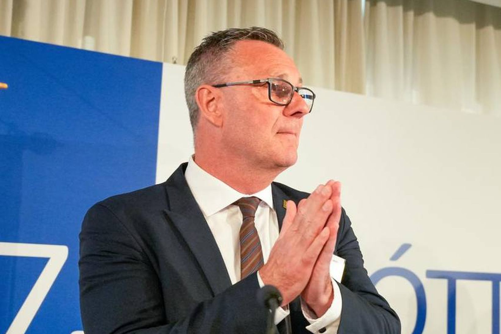 Willum Þór, nýkjörinn forseti ÍSÍ, þakkar fyrir stuðninginn.