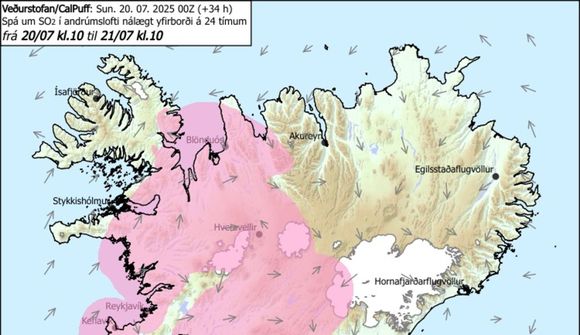 Mikilvægt að fylgjast með spá og eigin líðan 