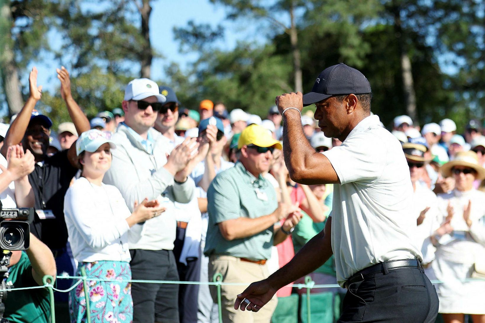 Tiger Woods er vinsæll eins og áður og mikill fjöldi …