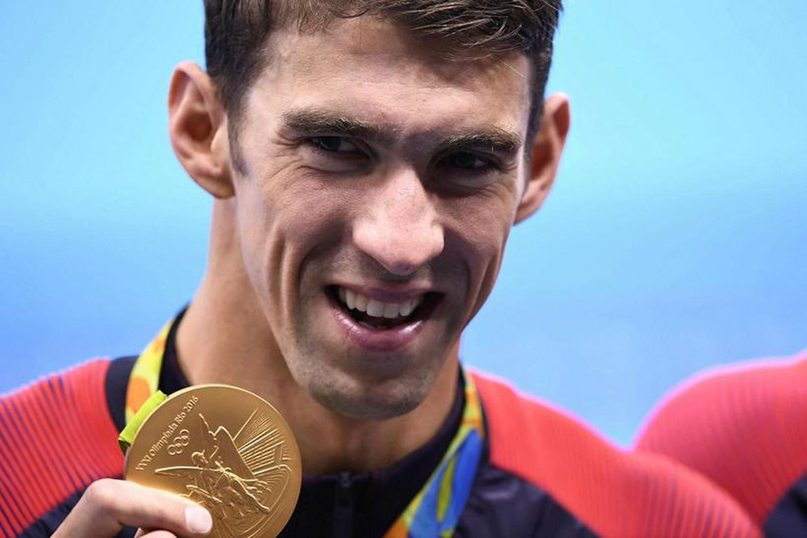 Phelps með sín 23. ólympíugullverðlaun.