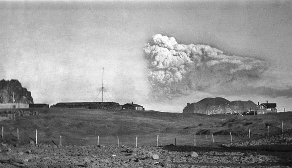 Þegar Katla gaus: Eldurinn sást frá Vestfjörðum