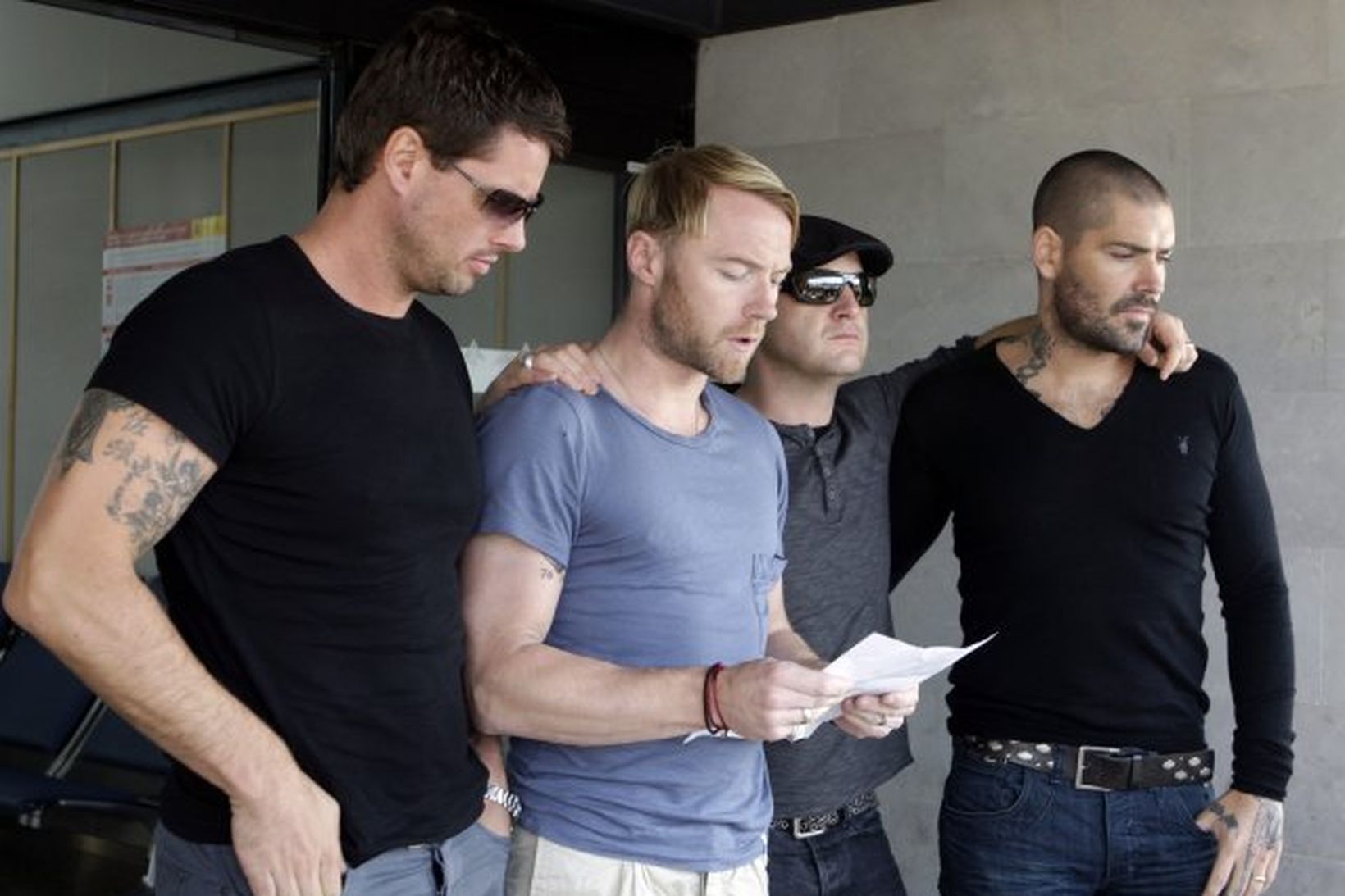 Keith Duffy, Ronan Keating, Mikey Graham og Shane Lynch minntust …