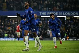 Tosin Adarabioyo skoraði tvö fyrir Chelsea í dag.