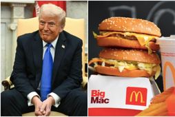Donald J. Trump forseti Bandaríkjanna er mikið fyrir skyndabitafæði og sá staður sem hann heldur …