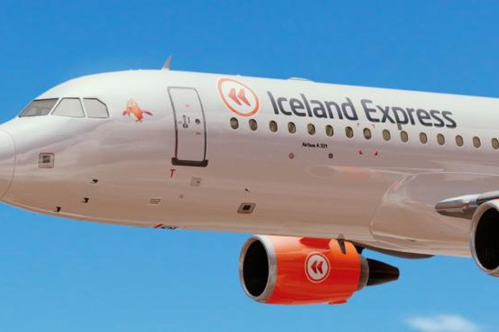 Ein af flugvélum Iceland Express.