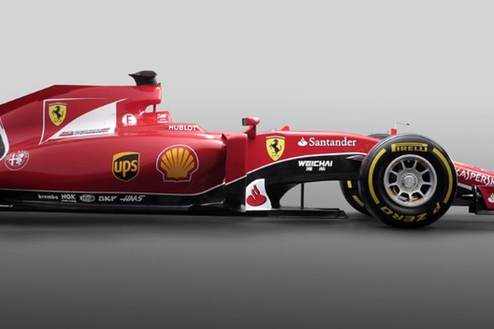 2015-bíll Ferrari.
