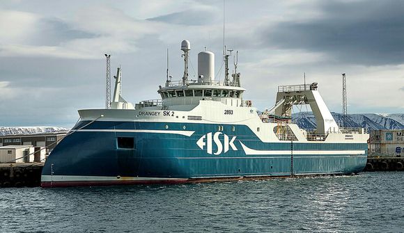 Skip FISK Seafood lönduðu 240 tonnum í dag