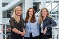 Háskólinn í Reykjavík Rannsóknin þykir einstök á heimsvísu vegna þeirra gagna sem stuðst var við. Þórhildur er hér til vinstri á myndinni, Kristín Rós fyrir miðju og Dagmar til hægri.