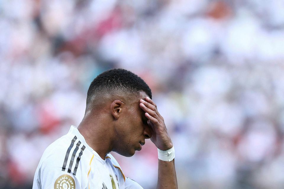 Kylian Mbappé mátti þola stórt tap gegn sínum gömlu félögum.