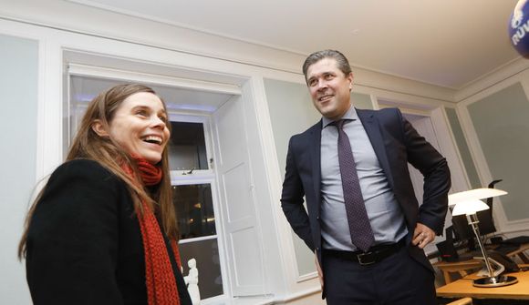 Katrín tekur við lyklavöldum