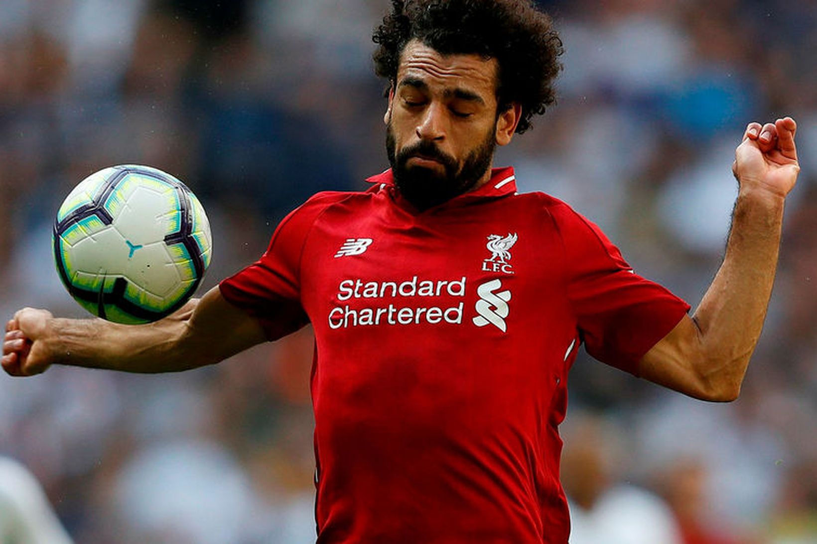Mohamed Salah verður í eldlínunni gegn Paris SG á Anfield …