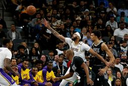 Anthony Davis skoraði 40 stig í nótt.