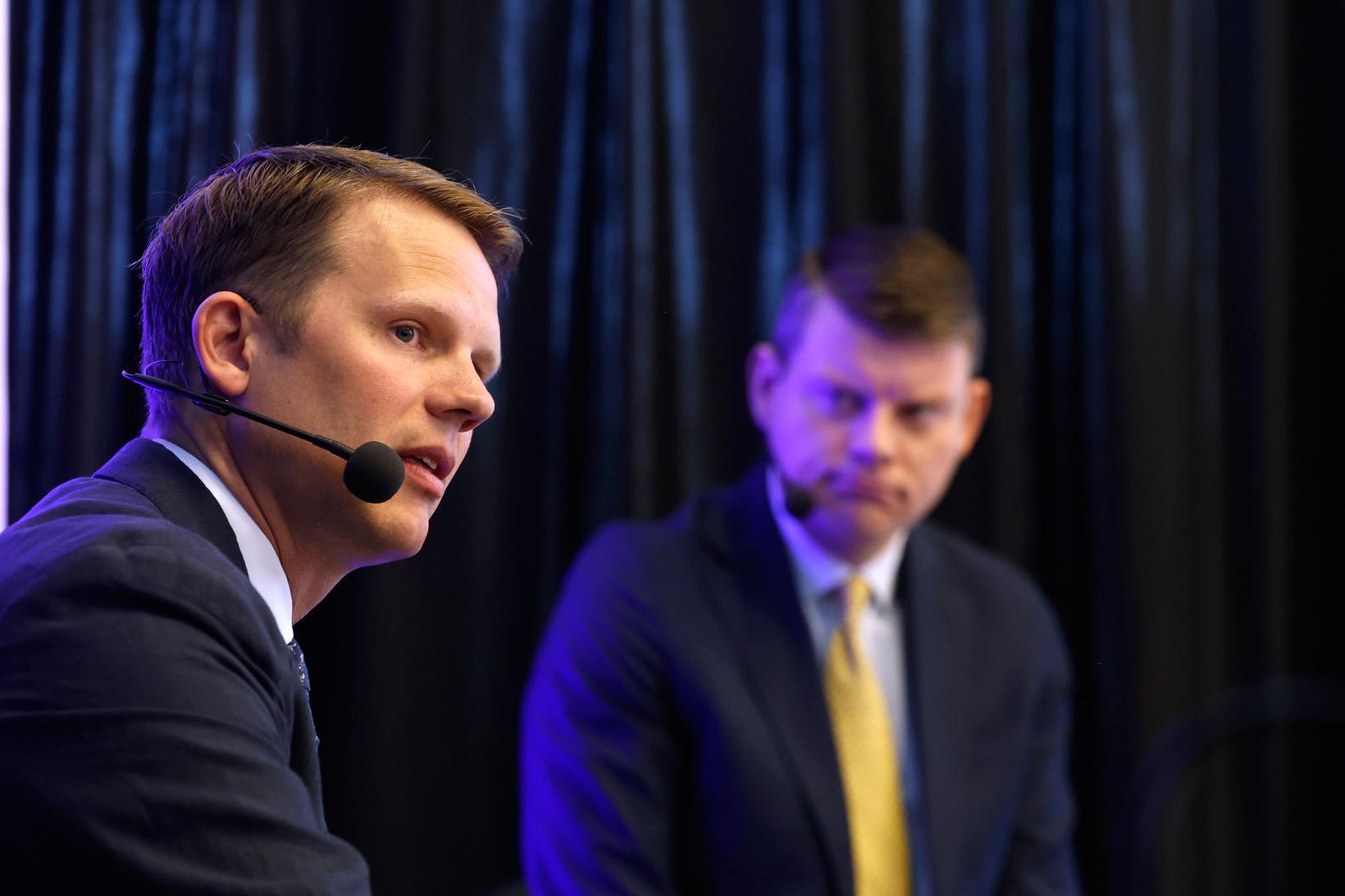 Eldur Ólafsson forstjóri Amaroq Minerals var gestur Stefáns Einars Stefánssonar …