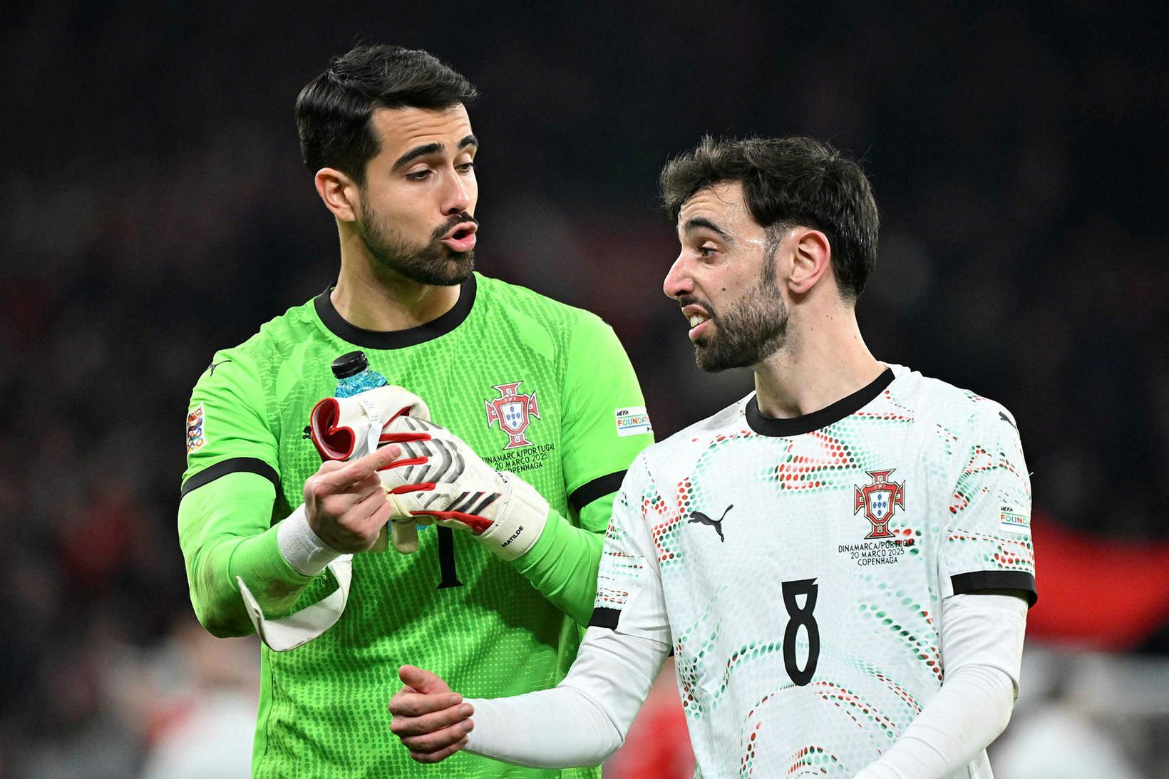 Diogo Costa og Bruno Fernandes gætu orðið samherjar með félagsliðinu …