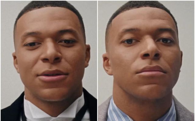Kylian Mbappé er hinn glæsilegasti sem andlit franska tískuhússins Dior.