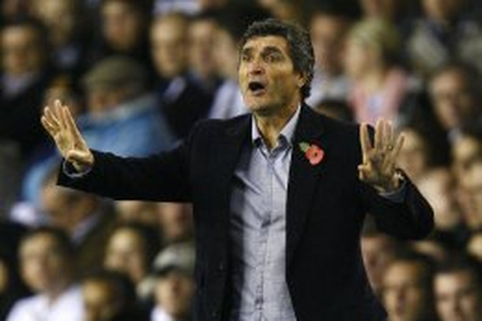 Juande Ramos knattspyrnustjóri Tottenham.