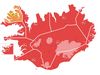 Red warnings have been issued for most of the country.