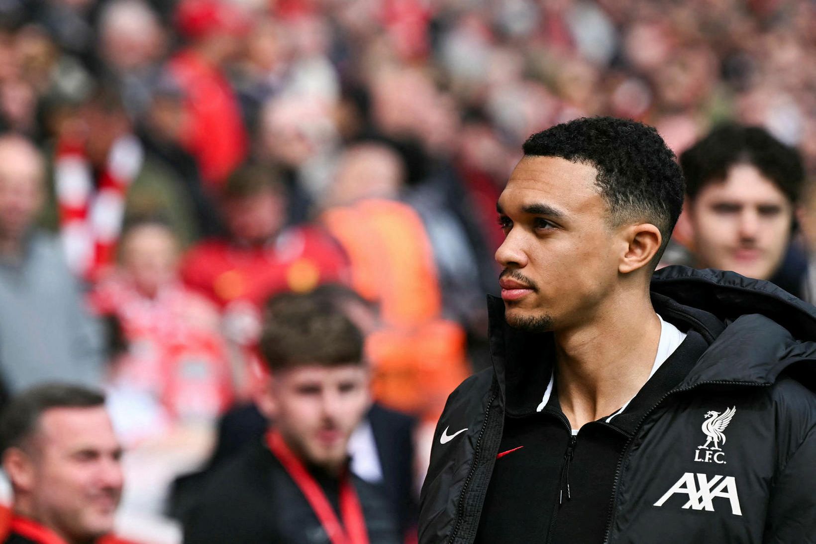 Trent Alexander-Arnold gæti verið í leikmannhópi Liverpool á páskadag.
