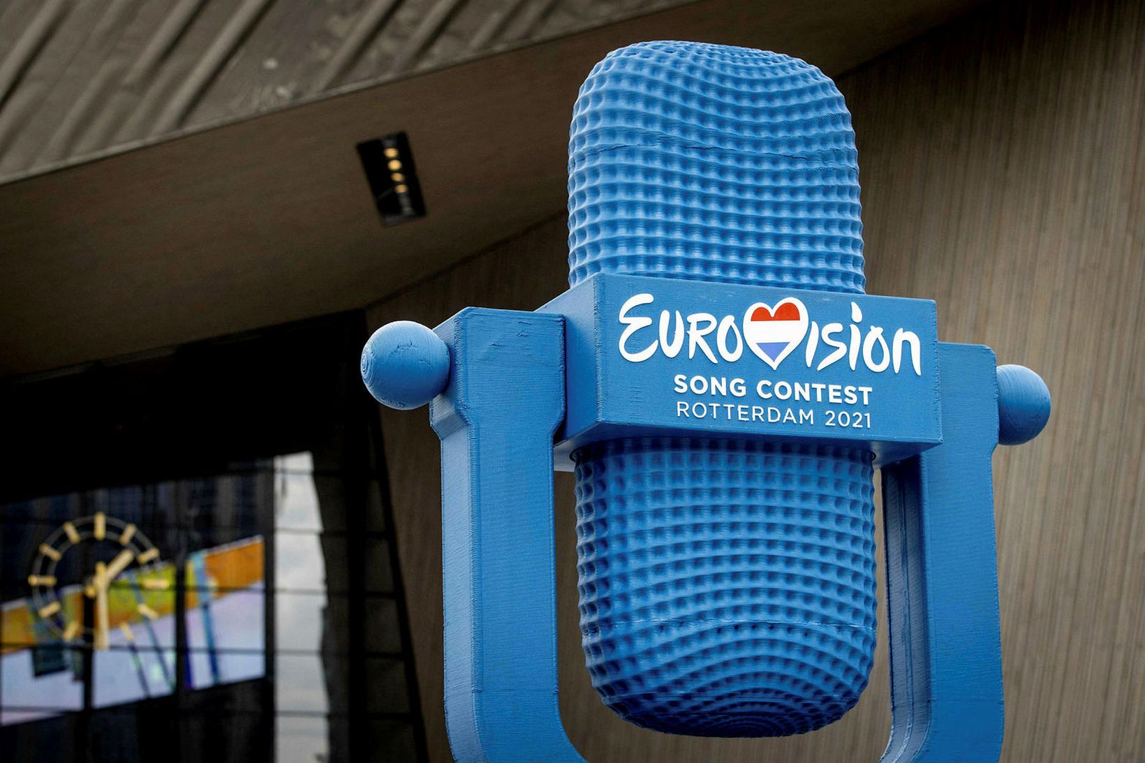 Eurovision fer fram í Rotterdam í Hollandi í ár.