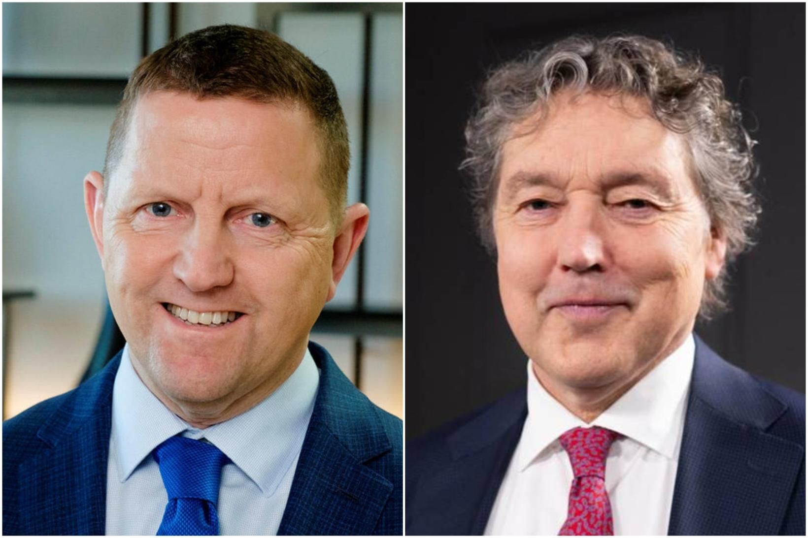 Gunnþór Ingvason forstjóri Síldarvinnslunnar og Guðmundur Kristjánsson forstjóri Brims.