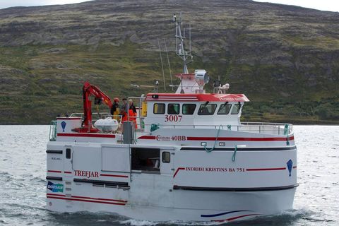 Kaup Aflaheimildirnar sem ÚR hefur keypt voru skráðar á línubát Þórsbergs ehf. Indriða Kristins BA-751 …