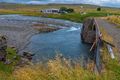 Haukadalsá Talið er að mikið magn af eldislaxi sé að finna í Haukadalsá.