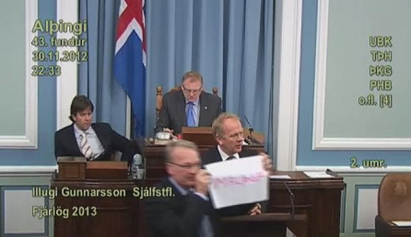 Óvíst hvenær fjárlagaumræðu lýkur