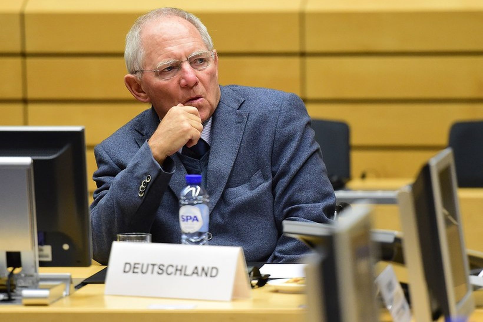 Wolfgang Schäuble, fjármálaráðherra Þýskalands.