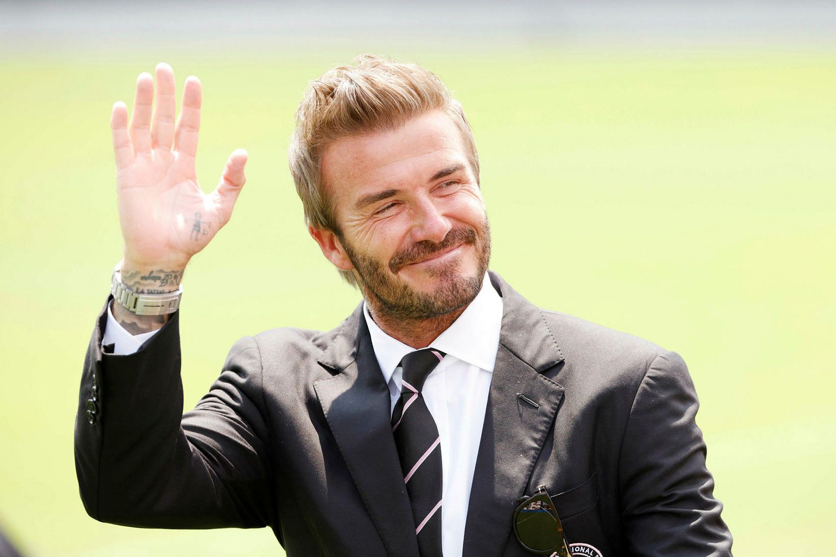David Beckham er sendiherra HM 2022 í Katar.