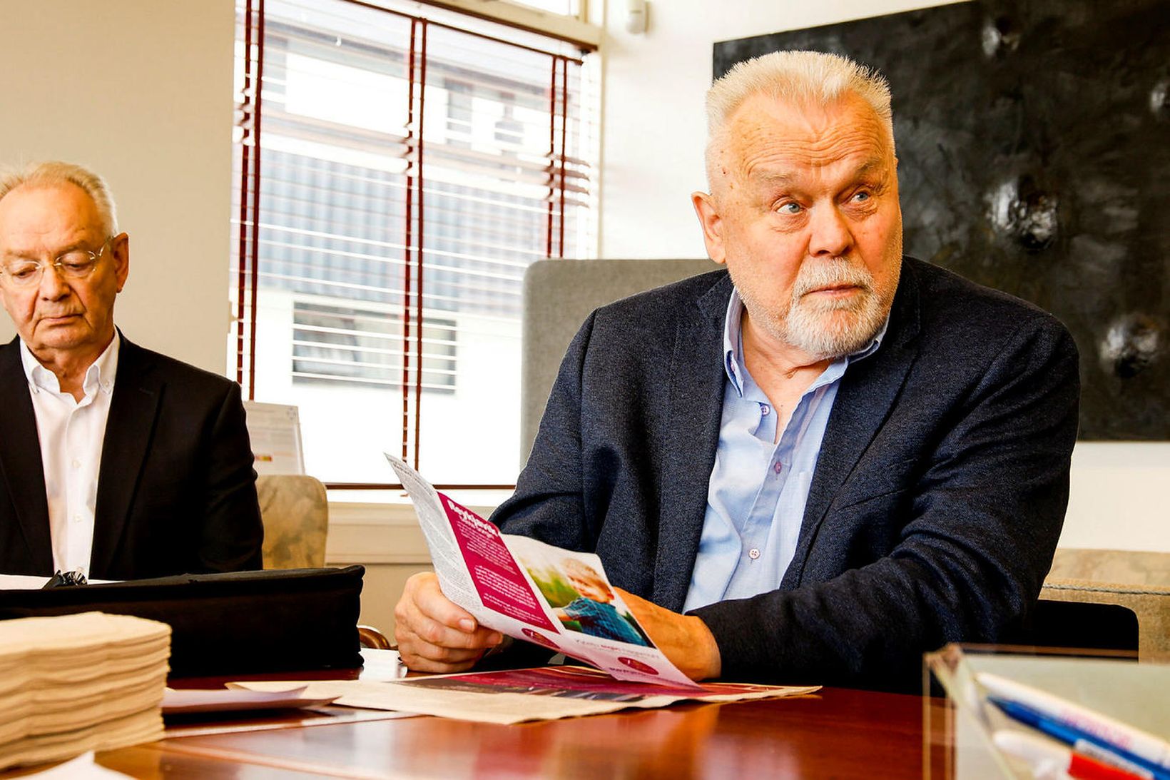 Örn Sigurðsson og Gunnar H. Gunnarsson skipa efstu tvö sætin.
