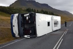 Rútuslysið við Blönduós er enn til rannsóknar.