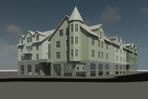 The design of the new hotel will be inspired by the overall look of the town.