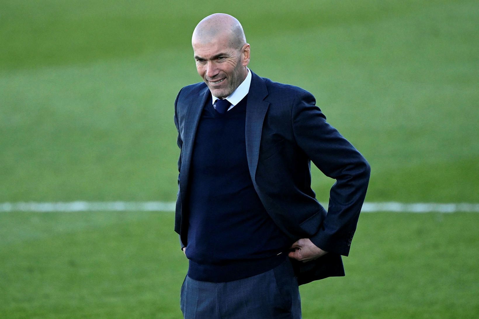 Zinedine Zidane, knattspyrnustjóri Real Madrid.