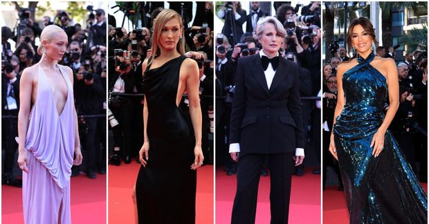 Tískan á Cannes þykir vera elegant.