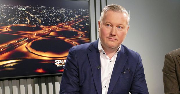 Jens Garðar Helgason í Spursmálum á dögunum.