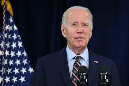 Joe Biden, forseti Bandaríkjanna, sendir 2,5 milljarða dala hernaðaraðstoðarpakka fyrir Úkraínu.